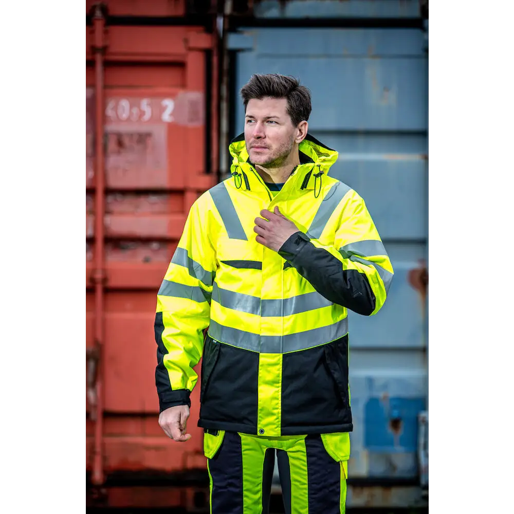 ProJob 6418 PADDED JACKET EN ISO 20471 CLASS 3
