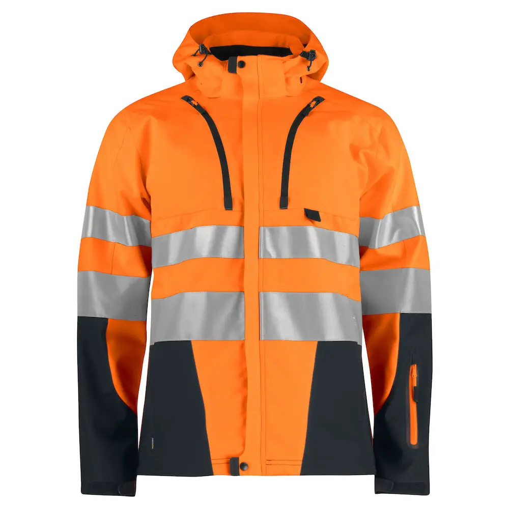 ProJob 6419 FUNCTIONAL JACKET EN ISO 20471 CLASS 3/2 - Orange/Black / 4XL