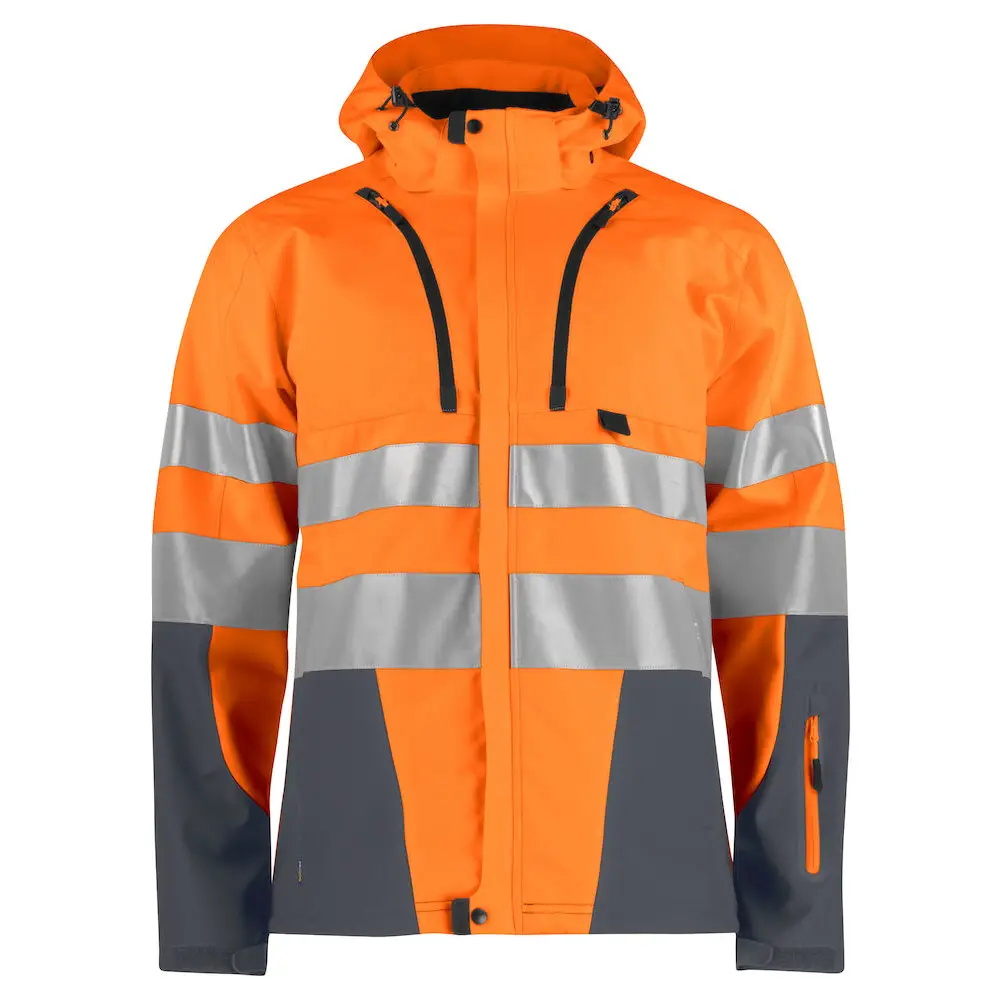 ProJob 6419 FUNCTIONAL JACKET EN ISO 20471 CLASS 3/2 - Orange/Grey / XS