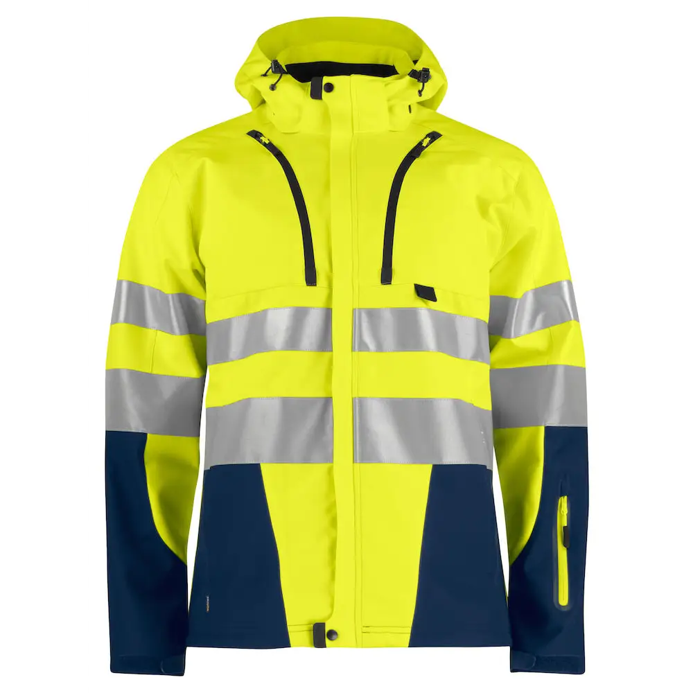 ProJob 6419 FUNCTIONAL JACKET EN ISO 20471 CLASS 3/2 - Yellow/Navy / 4XL