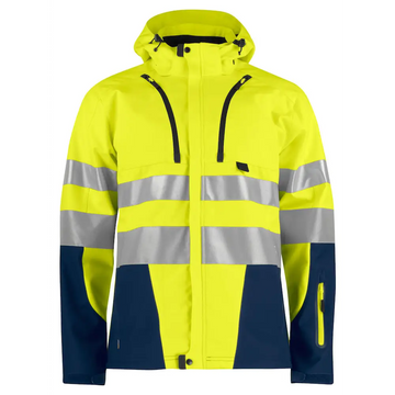 ProJob 6419 FUNCTIONAL JACKET EN ISO 20471 CLASS 3/2 - Yellow/Navy / 4XL