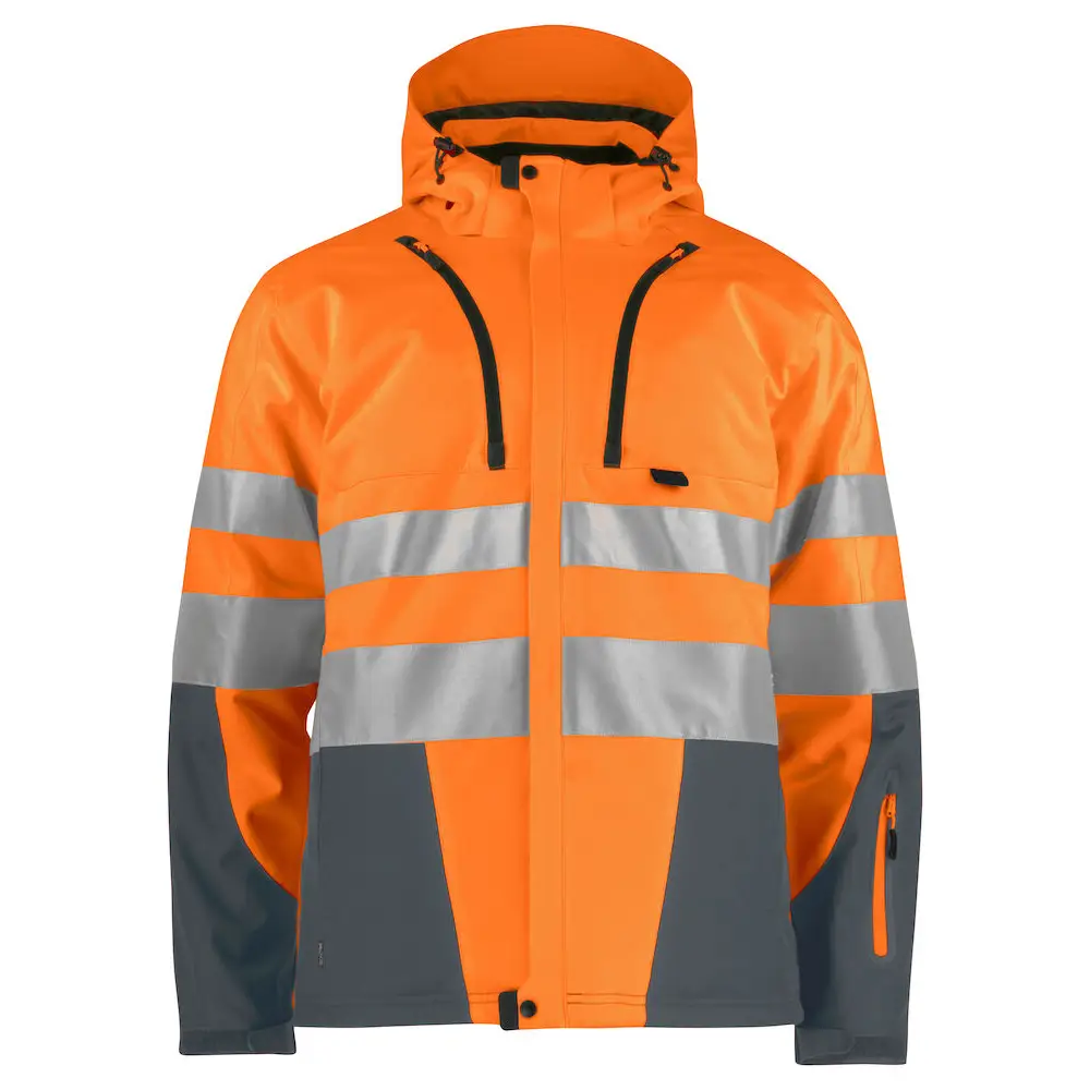 ProJob 6420 PADDED FUNCTIONAL JACKET EN ISO 20471 CLASS 3/2 - Orange/Grey / 4XL