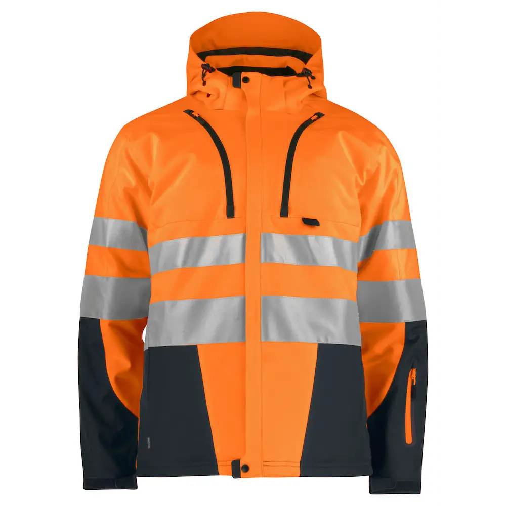 ProJob 6420 PADDED FUNCTIONAL JACKET EN ISO 20471 CLASS 3/2 - Orange/Black / 4XL