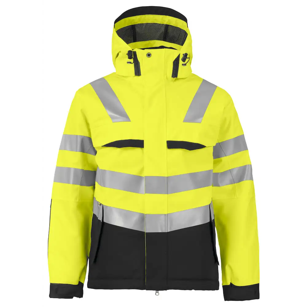 ProJob 6422 PADDED JACKET EN ISO 20471 CLASS 3 - Yellow/Black / 4XL