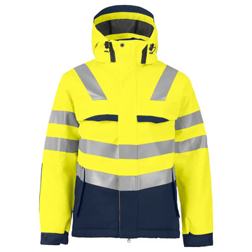 ProJob 6422 PADDED JACKET EN ISO 20471 CLASS 3 - Yellow/Navy / 4XL