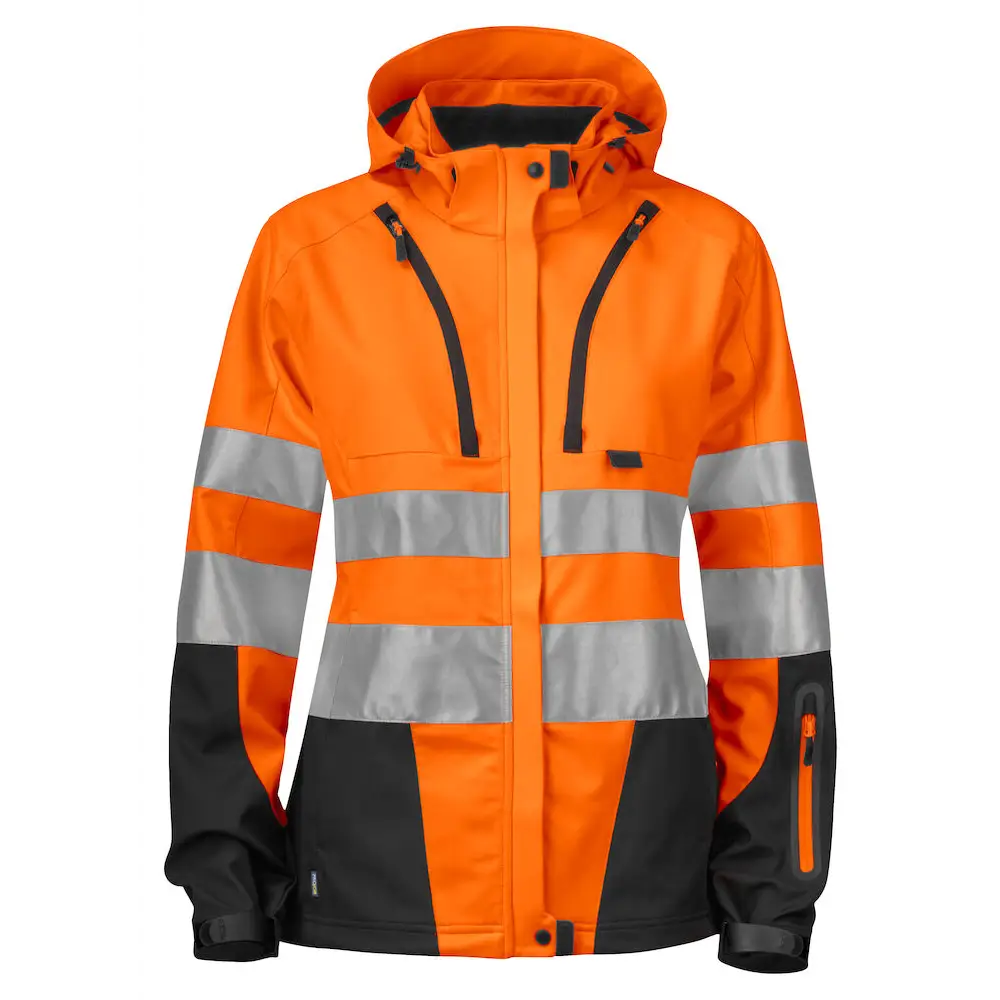 ProJob 6423 JACKET WOMEN´S EN ISO 20471 CLASS 3/2 - Orange/Black / XS