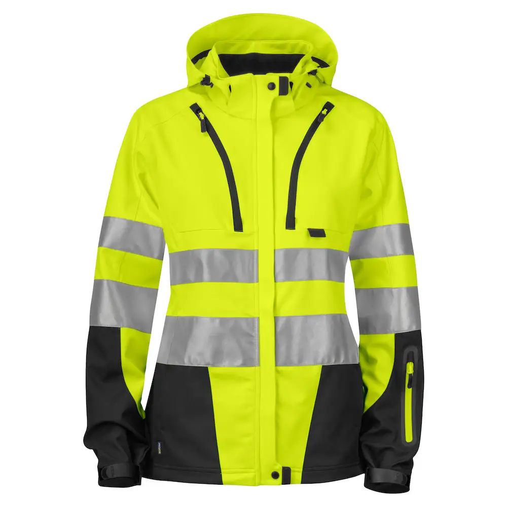 ProJob 6423 JACKET WOMEN´S EN ISO 20471 CLASS 3/2 - Yellow/Black / XS