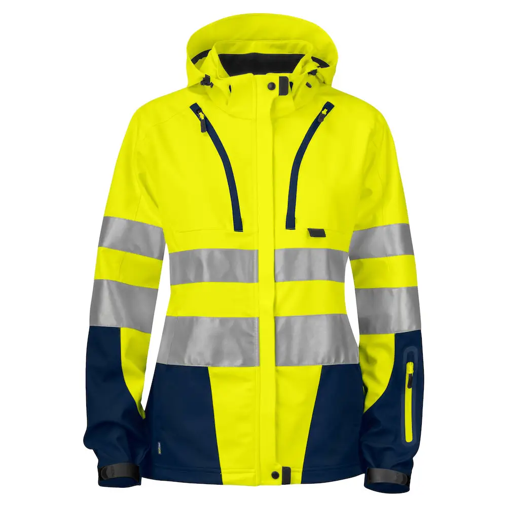 ProJob 6423 JACKET WOMEN´S EN ISO 20471 CLASS 3/2 - Yellow/Navy / XS