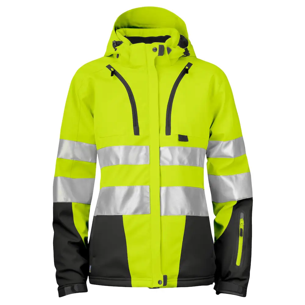 ProJob 6424 PADDED JACKET WOMEN´S EN ISO 20471 CLASS 3/2 - Yellow/Black / XS