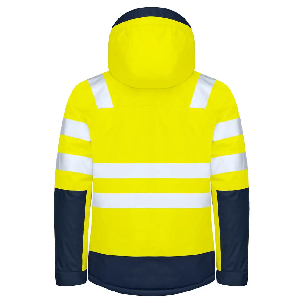 ProJob 6425 FUNCTIONAL JACKET PADDED EN ISO 20471 CLASS 3 - Yellow/Navy / 4XL