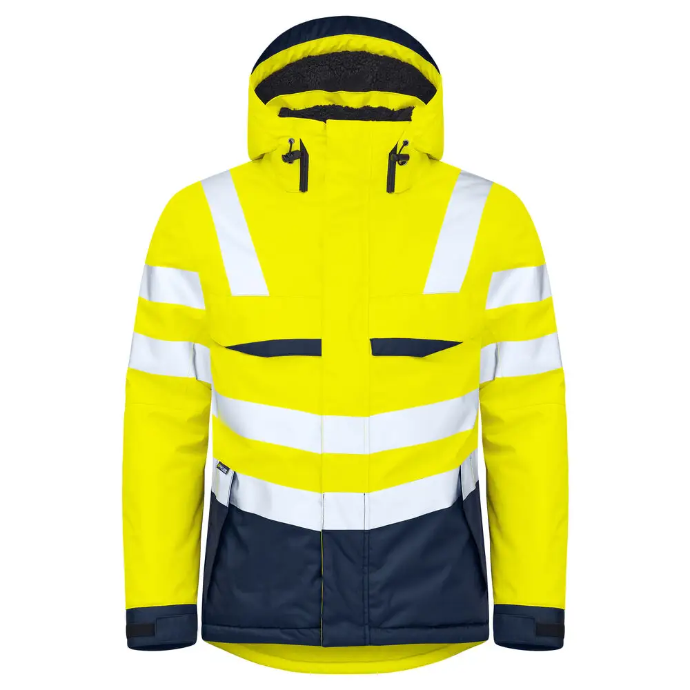 ProJob 6425 FUNCTIONAL JACKET PADDED EN ISO 20471 CLASS 3 - Yellow/Navy / 4XL