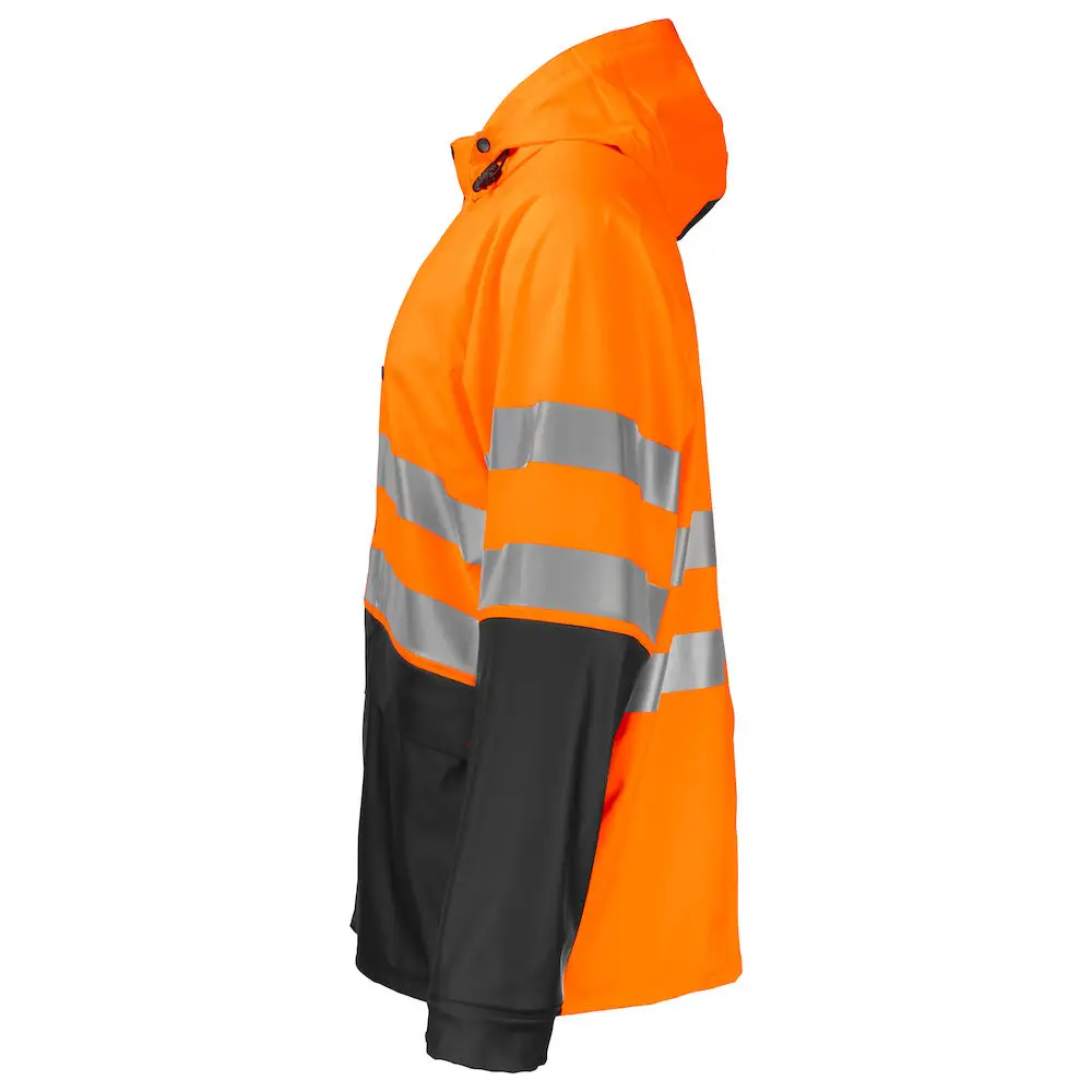 ProJob 6431 RAIN JACKET SHORT EN ISO 20471 CLASS 3/2