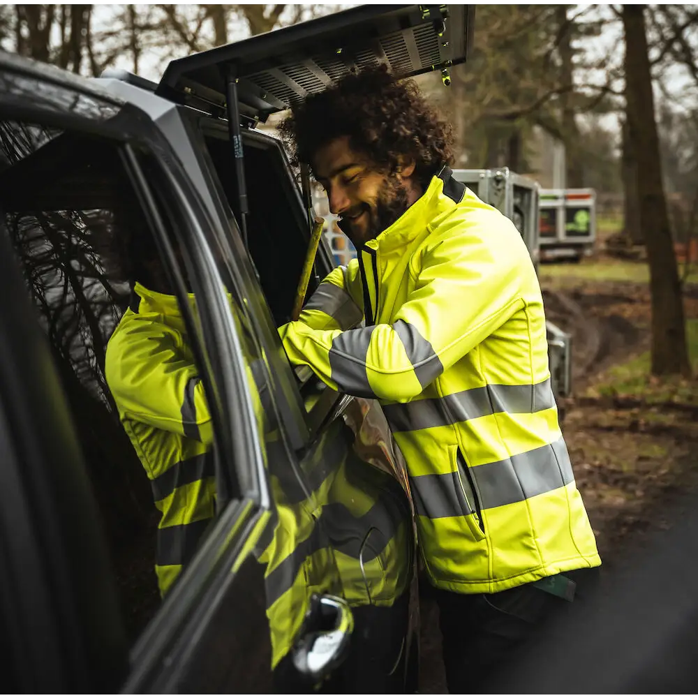 ProJob 6432 SOFTSHELL JACKET EN ISO 20471 CLASS 3/2