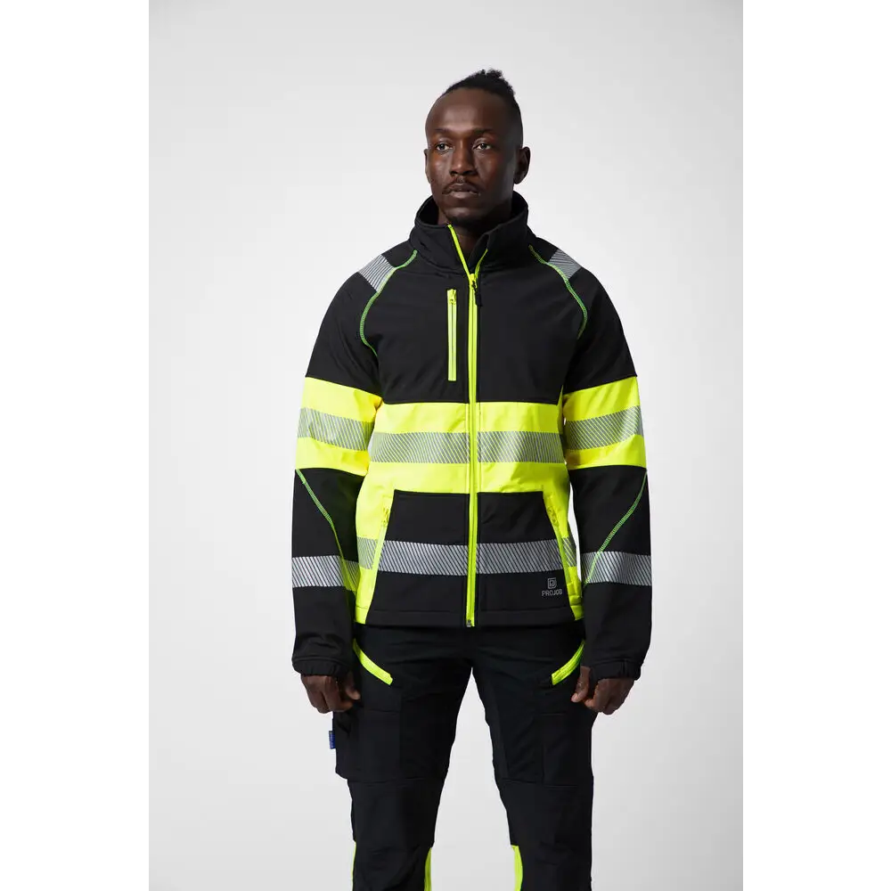 ProJob 6443 SOFTSHELL JACKET EN ISO 20471 CLASS 1