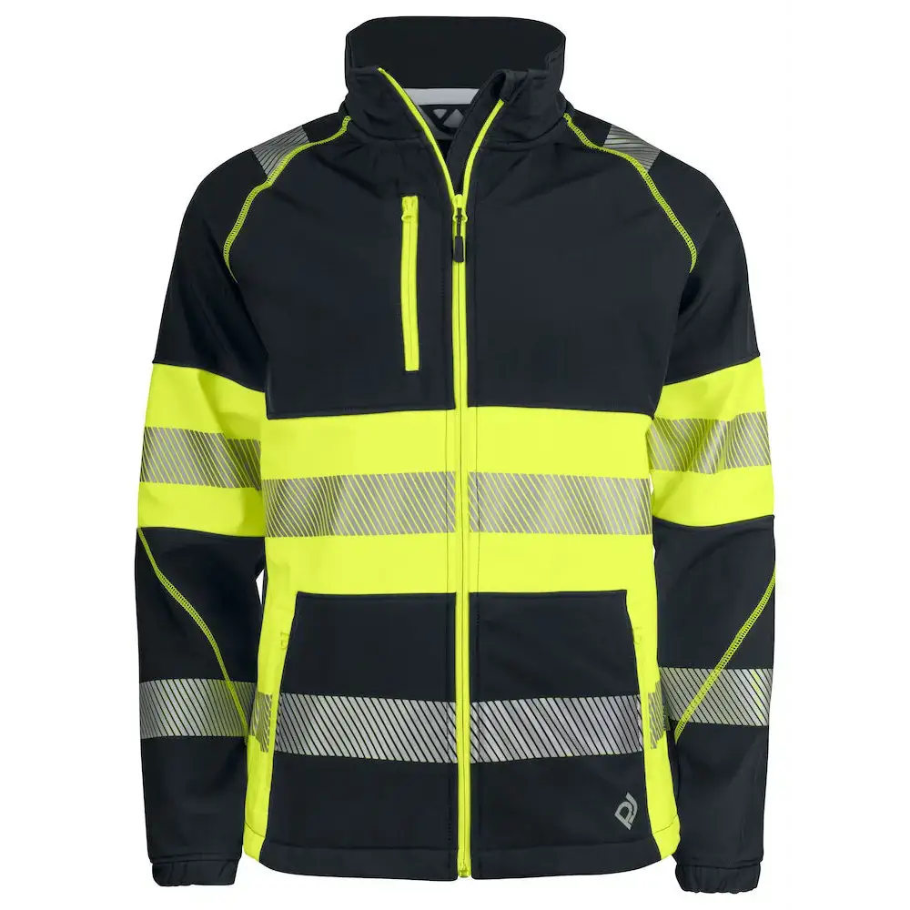 ProJob 6443 SOFTSHELL JACKET EN ISO 20471 CLASS 1 - 4XL