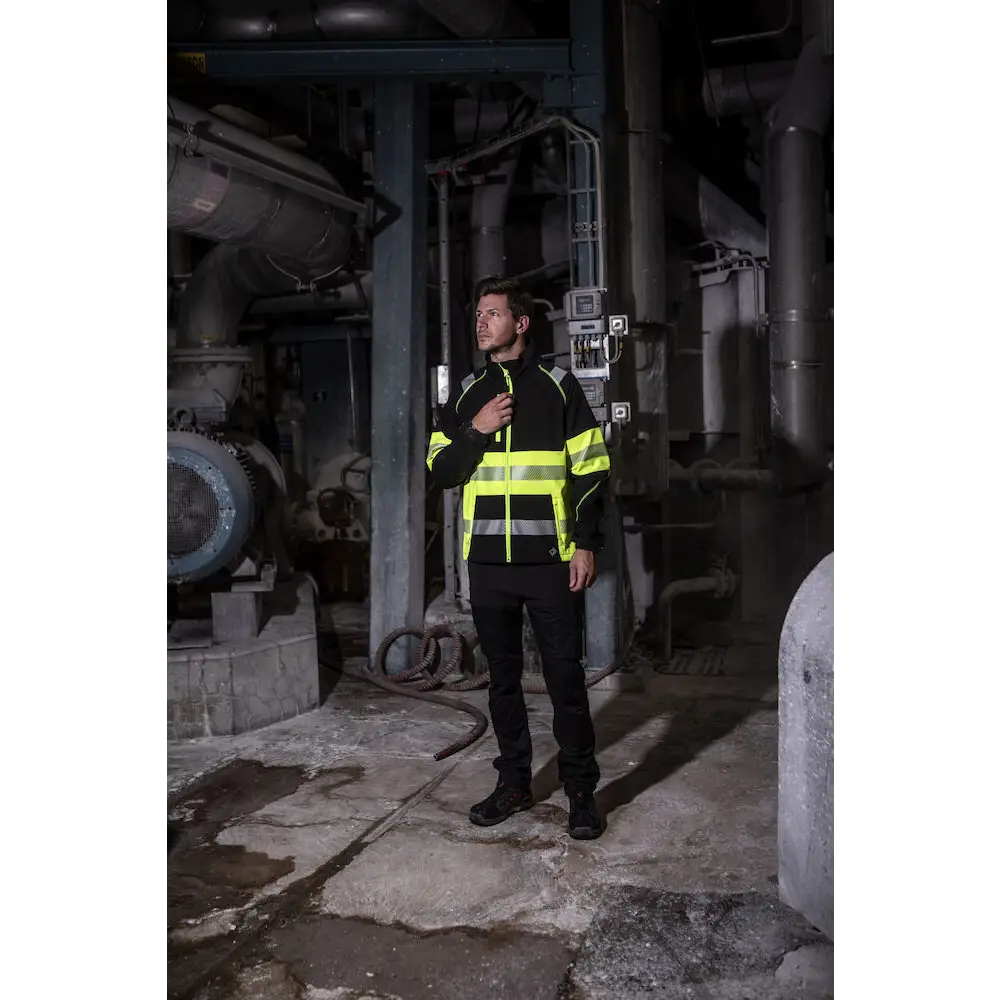 ProJob 6443 SOFTSHELL JACKET EN ISO 20471 CLASS 1