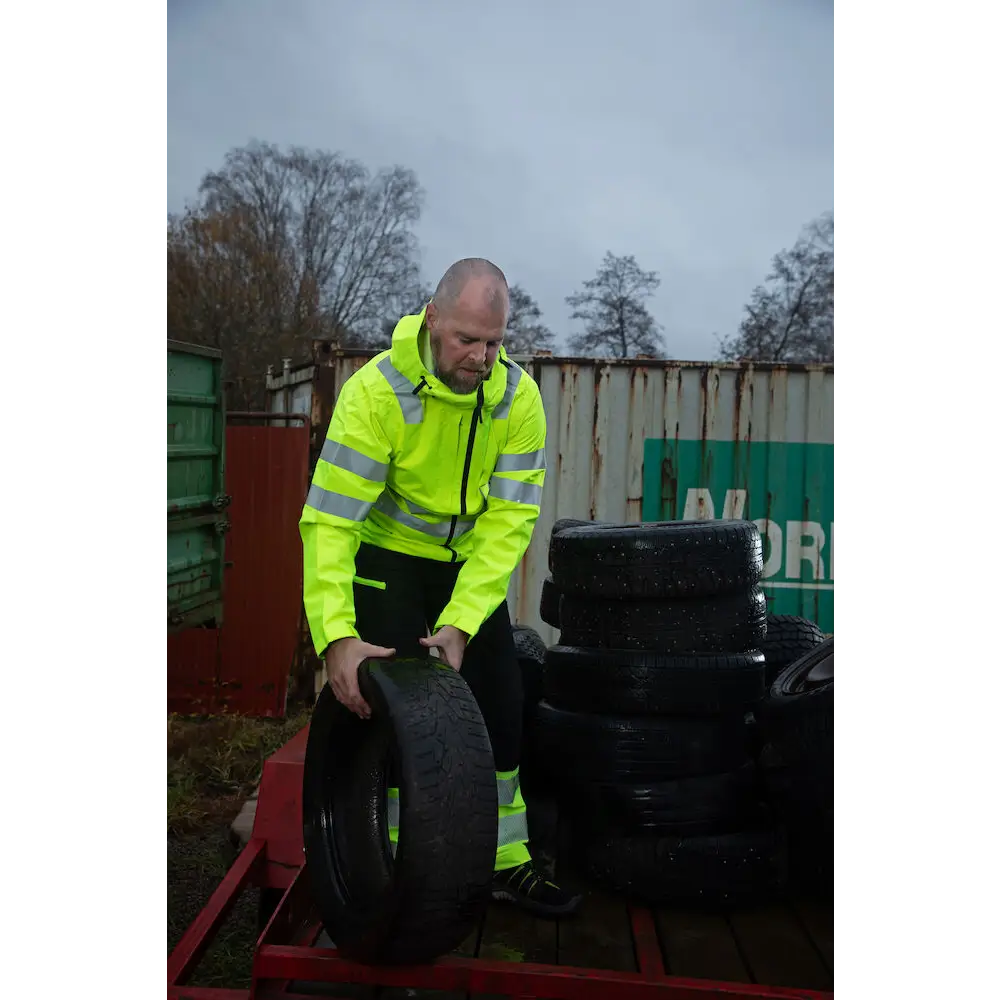 ProJob 6450 RAINJACKET EN ISO 20471 CLASS 3/2