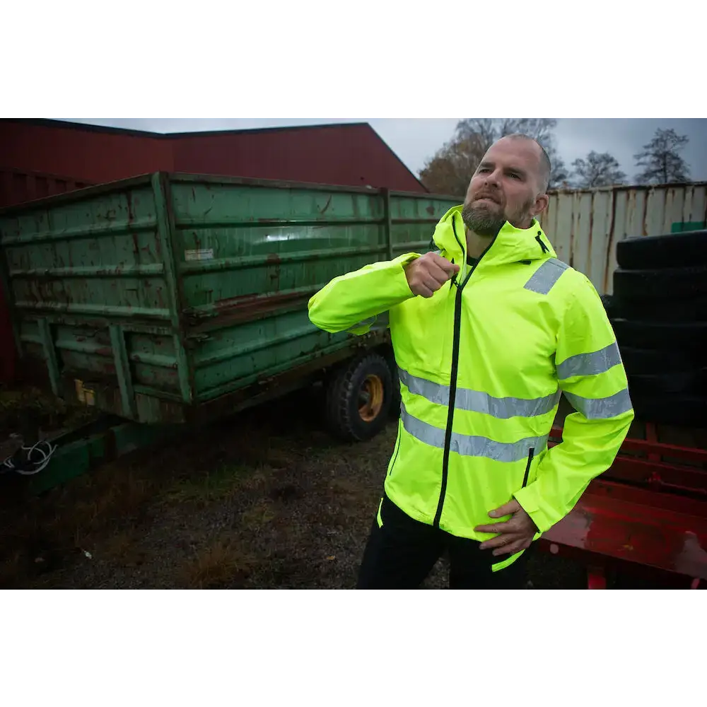 ProJob 6450 RAINJACKET EN ISO 20471 CLASS 3/2