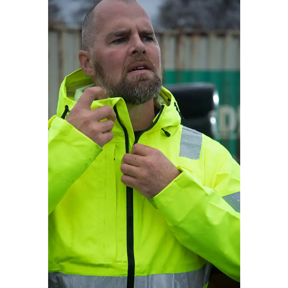 ProJob 6450 RAINJACKET EN ISO 20471 CLASS 3/2