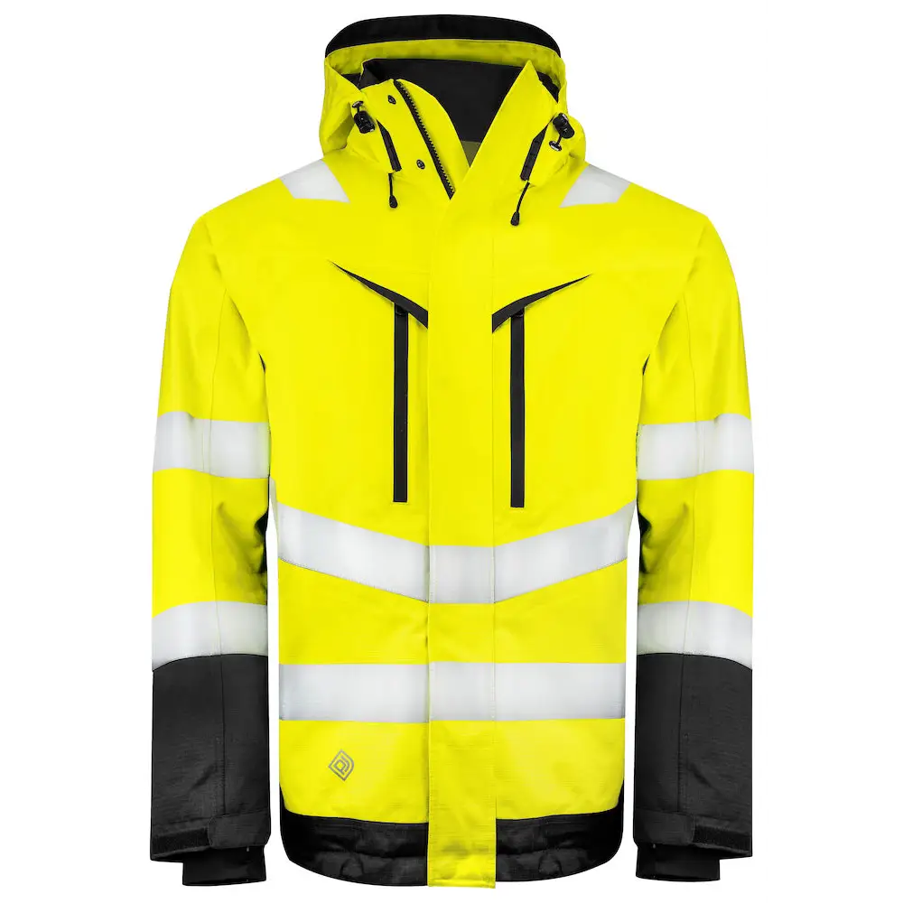 ProJob 6453 FUNCTIONAL JACKET EN ISO 20471 CLASS 3 - Yellow/Black / 4XL