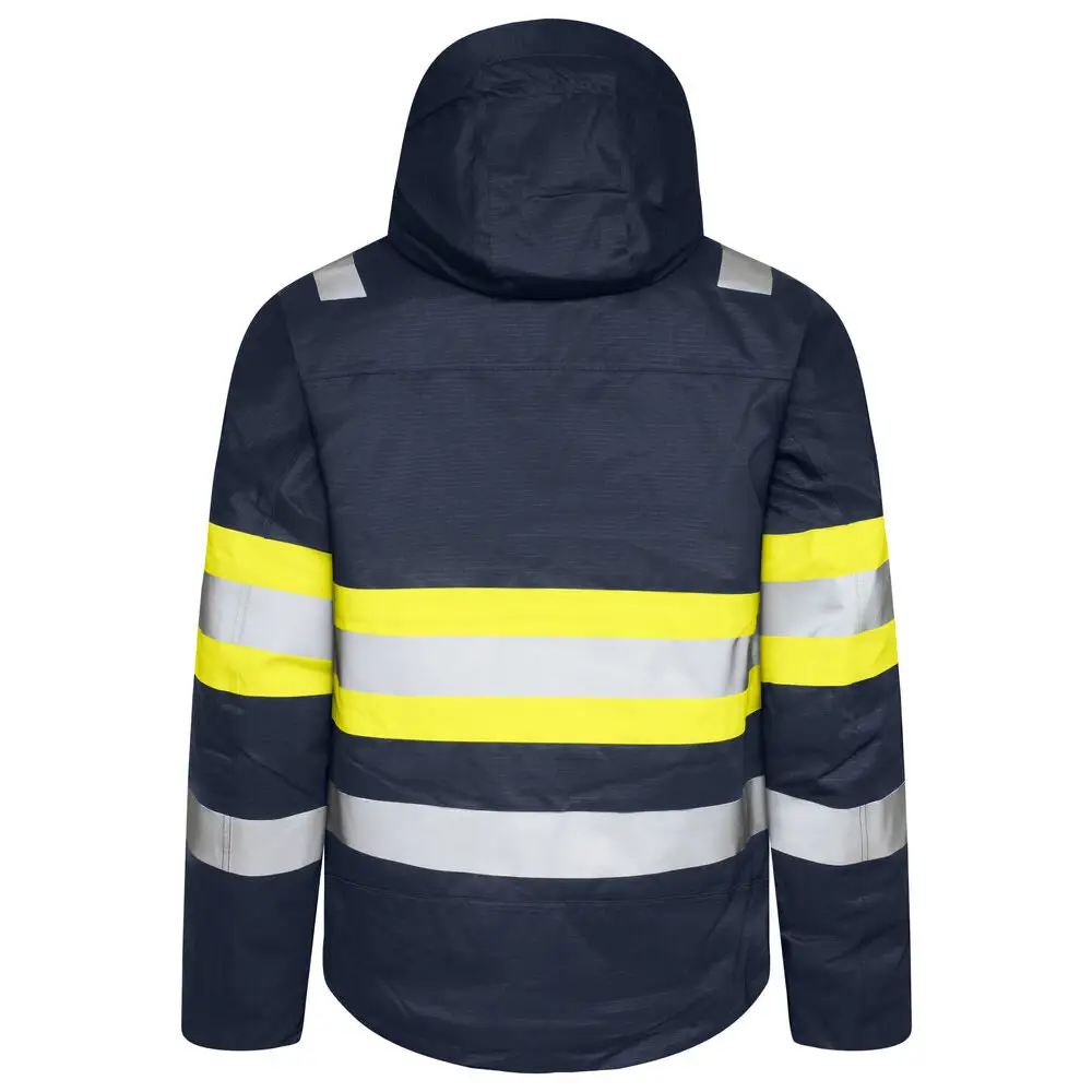 ProJob 6454 FUNCTIONAL JACKET EN ISO 20471 CLASS 1 - Yellow/Navy / 4XL