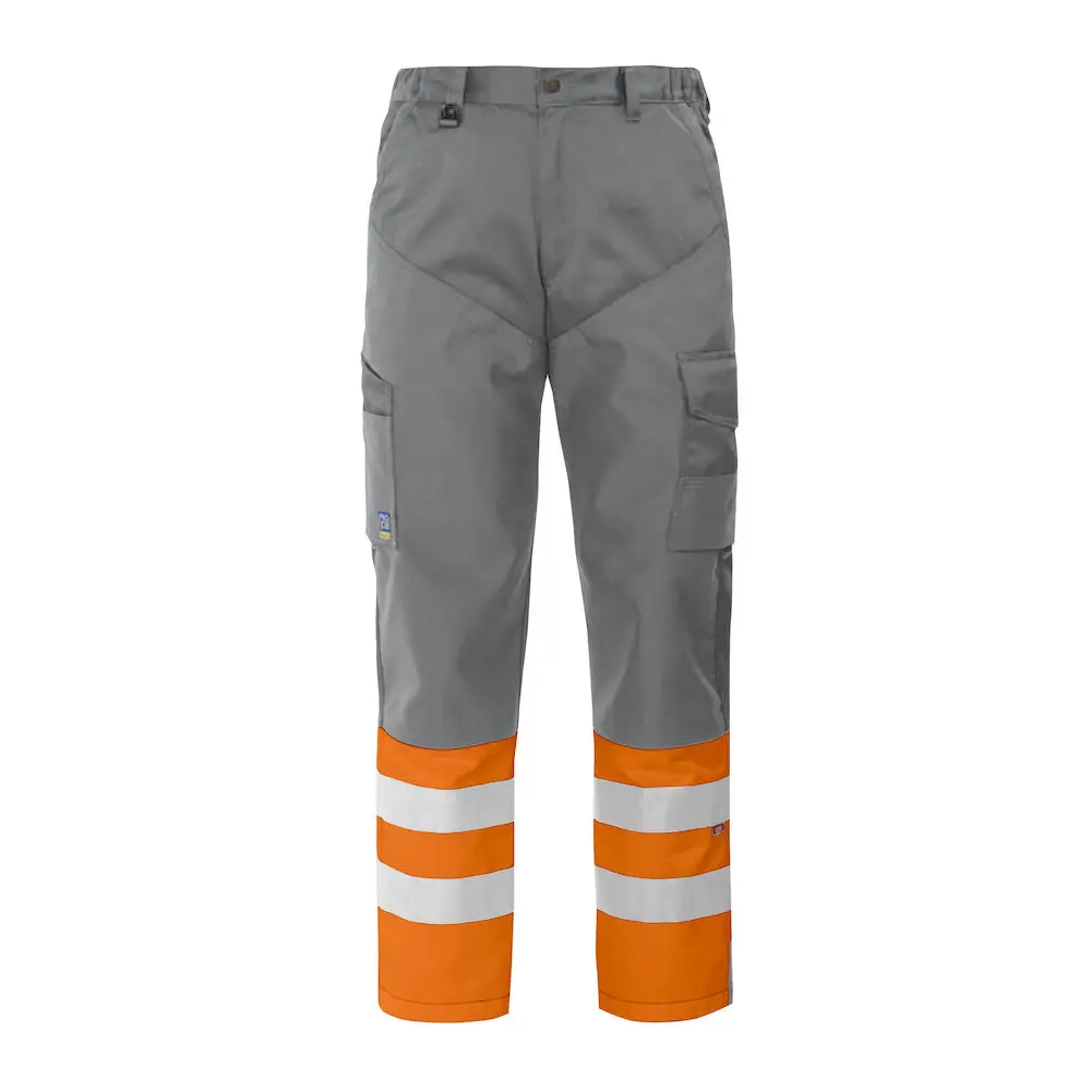 ProJob 6507 DRIVER PANTS EN ISO 20471 CLASS 1 - Orange/Grey / D100