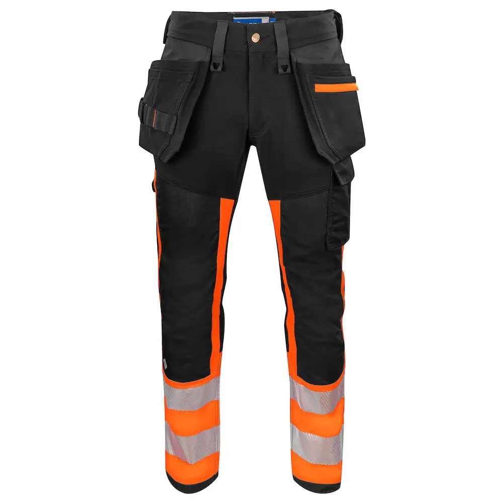 ProJob 6540 WAISTPANT EN ISO 20471 CLASS 1 - Orange/Black / D100