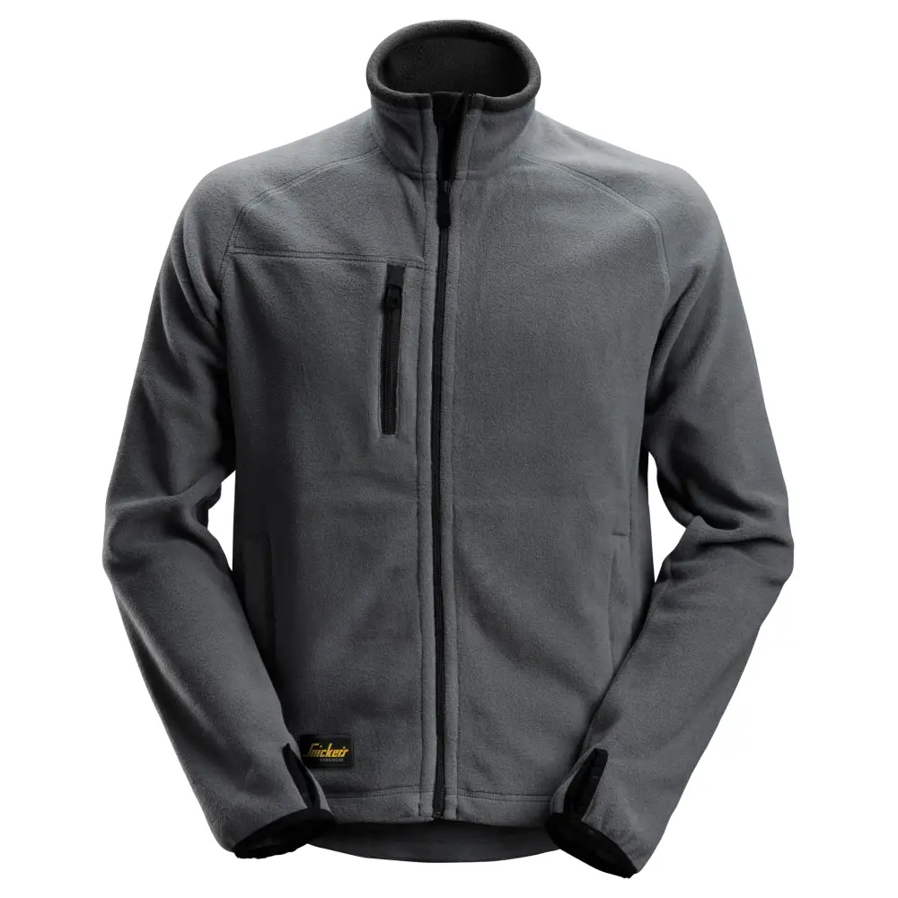Snickers AllroundWork Polartec® Fleece Jacket 8022 - Steel greyBlack - 5804 / XS