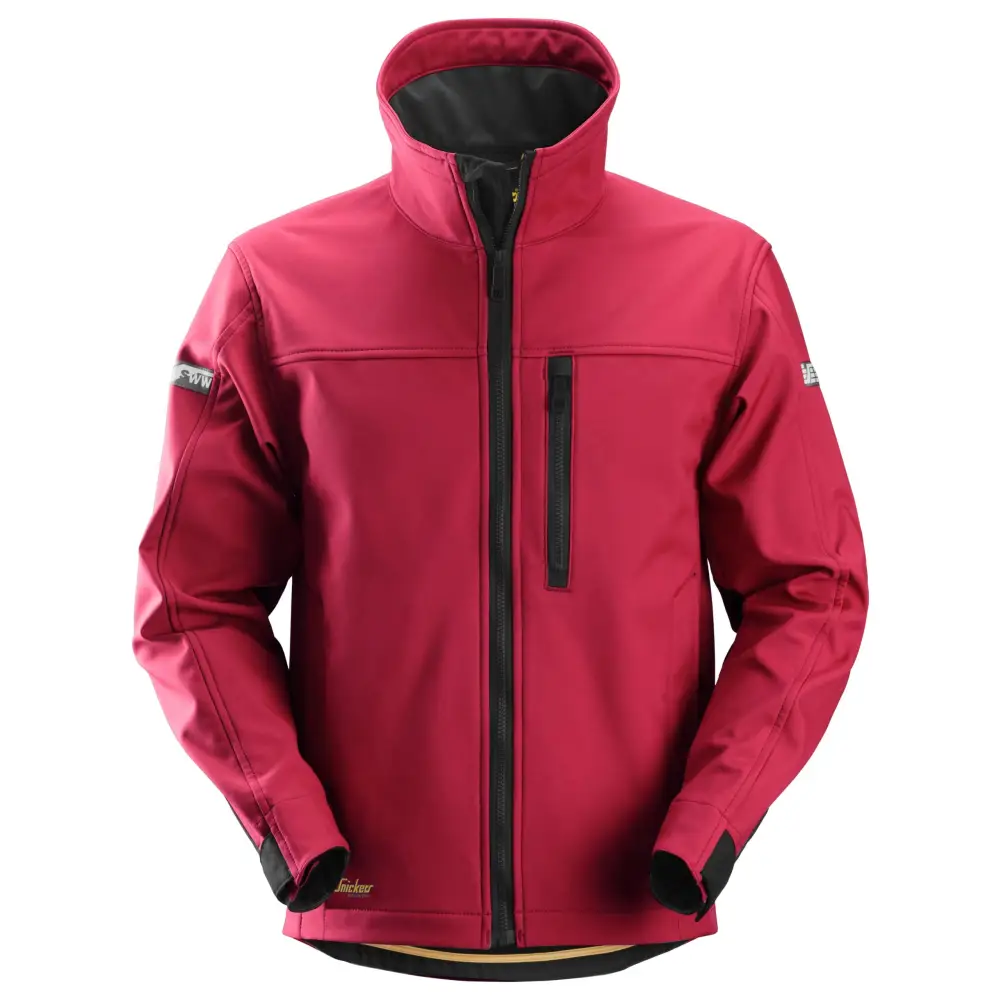 Snickers AllroundWork Softshell Jacket 1200 - Chili redBlack - 1604 / XS