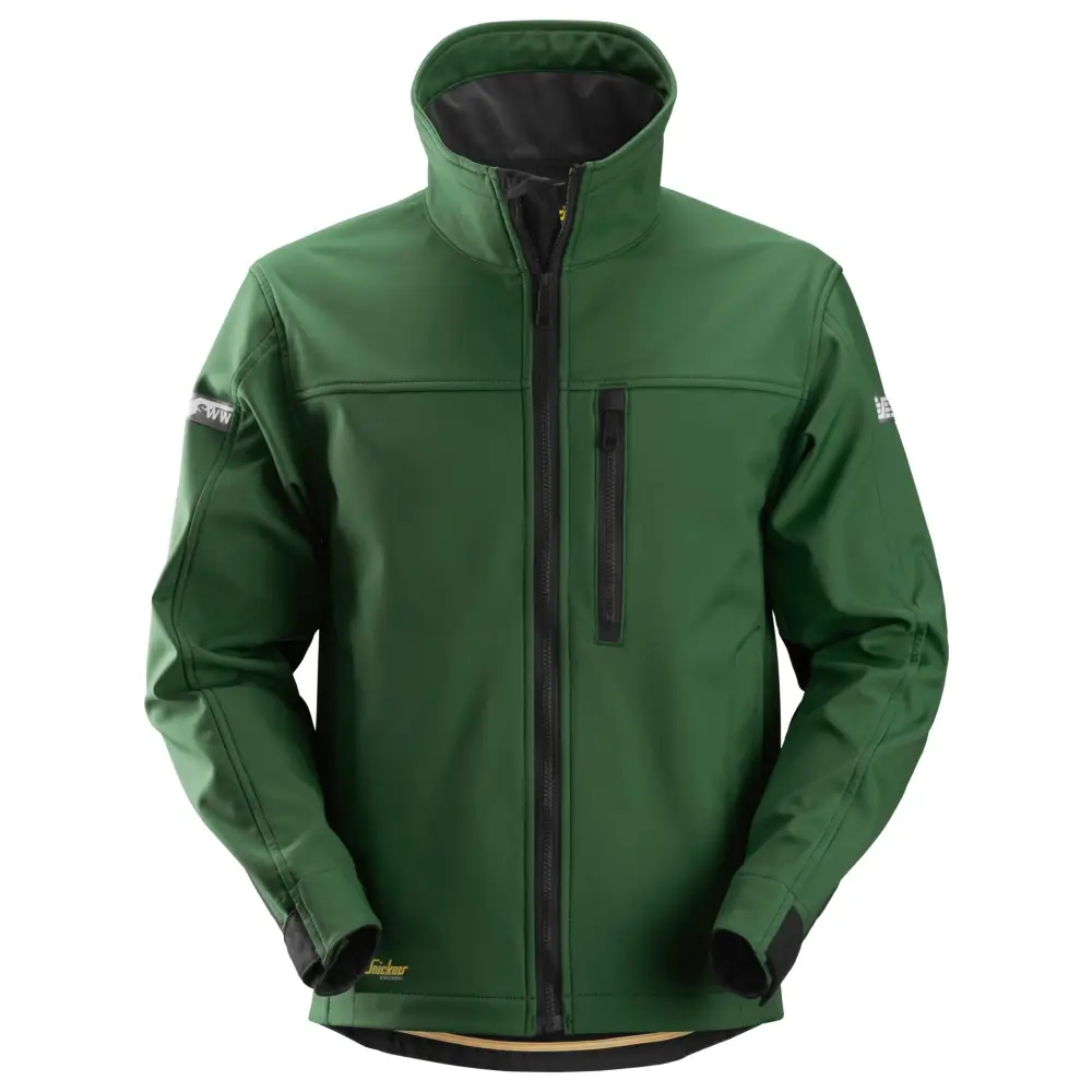 Snickers AllroundWork Softshell Jacket 1200 - Forest GreenBlack - 3904 / XS