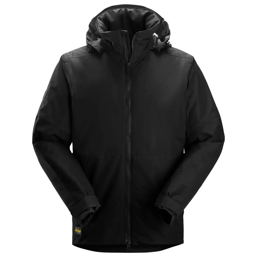 Snickers AllroundWork Waterproof Insulated Jacket 1104 - 0404 - BlackBlack / XS