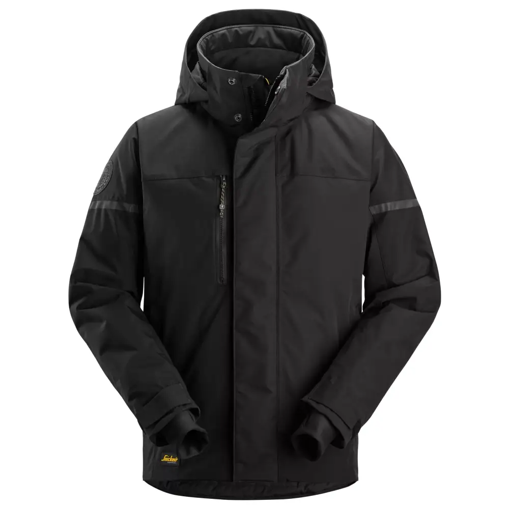 Snickers AllroundWork Waterproof Insulated Jacket 1112 - 0404 - BlackBlack / XS