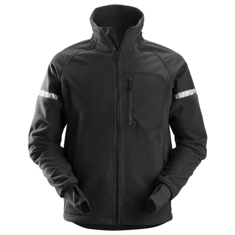 Snickers AllroundWork Windproof Fleece Jacket 8005 - 0404 - BlackBlack / XS