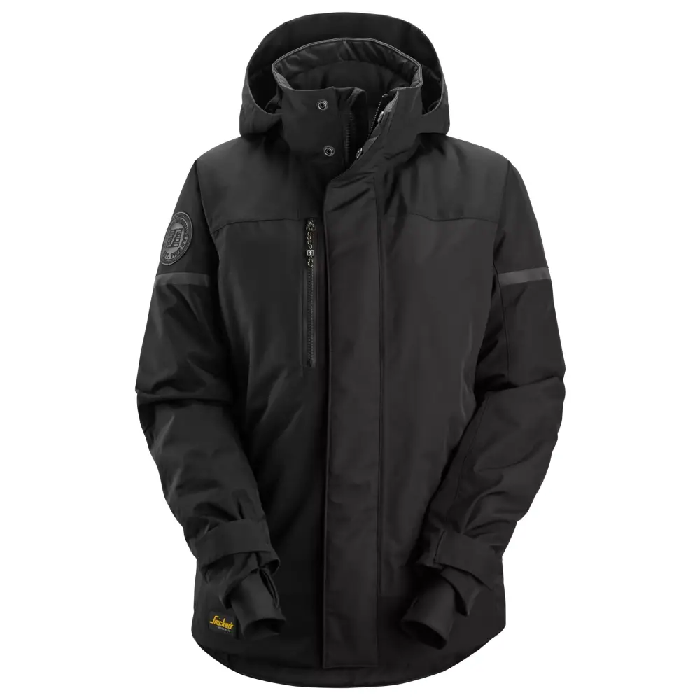 Snickers AllroundWork Women’s Waterproof Insulated Jacket 1177 - 0404 - BlackBlack / XS
