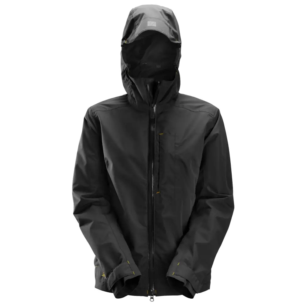 Snickers AllroundWork Women’s Waterproof Shell Jacket 1367 - 0400 - Black / XS