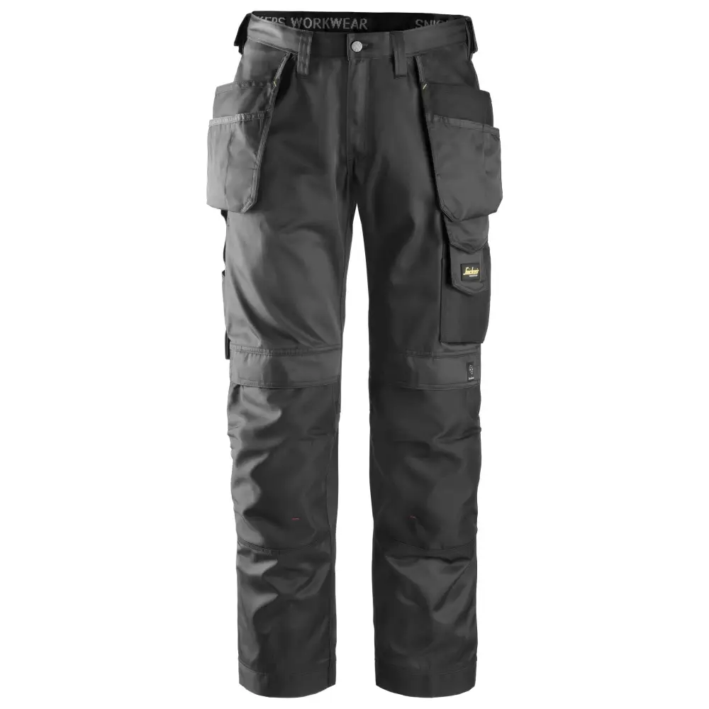 Snickers Craftsmen Holster Pockets Trousers DuraTwill 3212 - BlackBlack - 0404 / 42