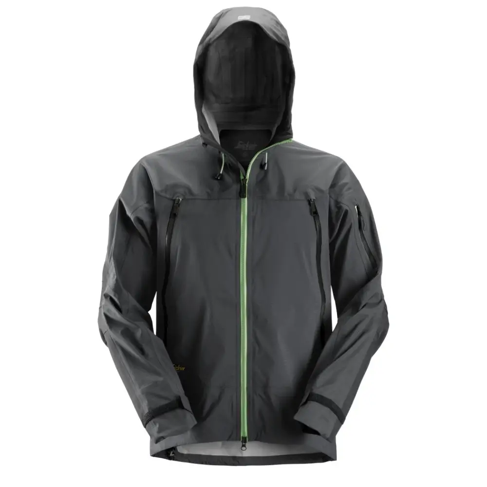 Snickers FlexiWork Stretch Waterproof Shell Jacket 1300 - 0404 - BlackBlack / XS