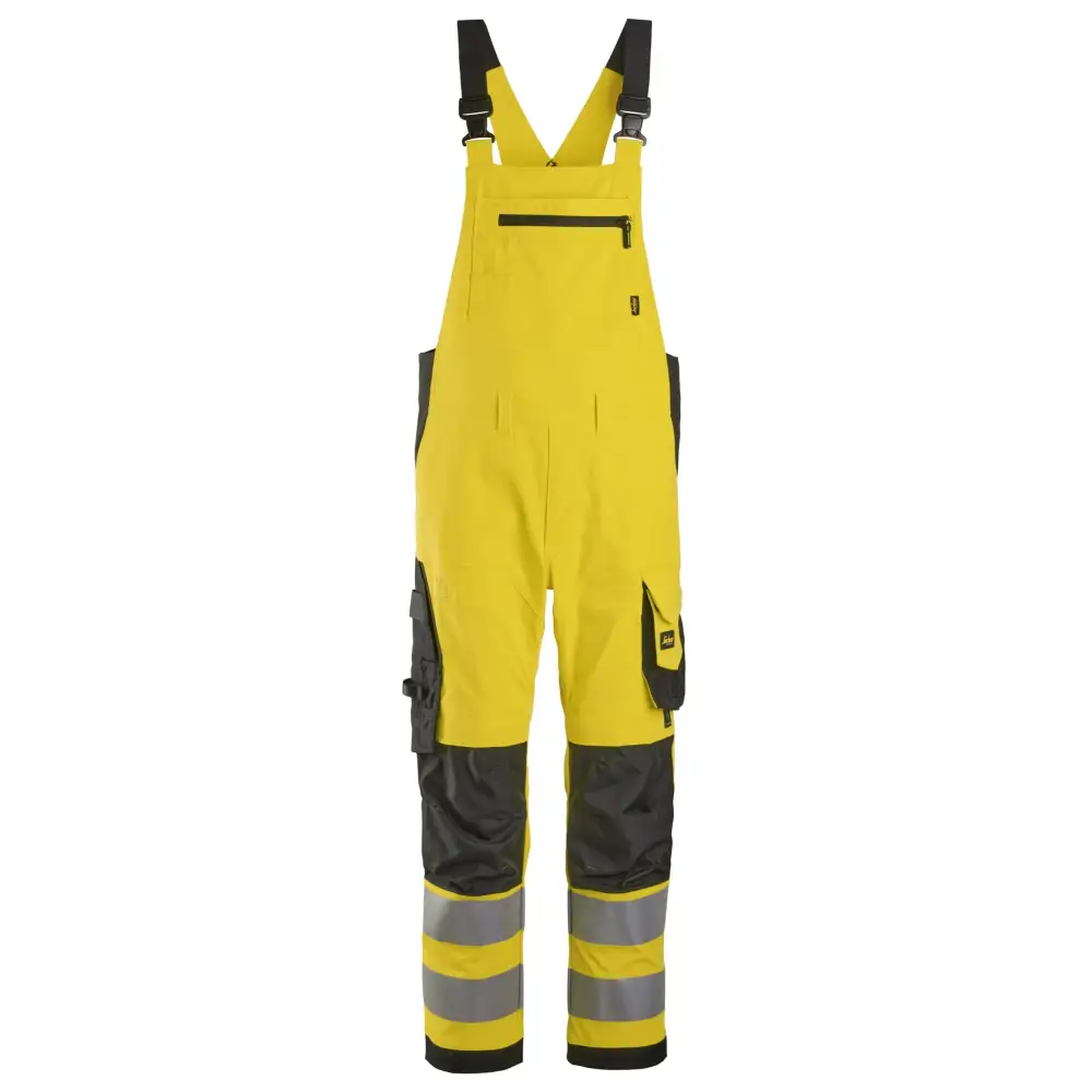 Snickers High-Vis Bib & Brace Trousers Class 2 6043 - High vis orangeBlack - 5504 / 44