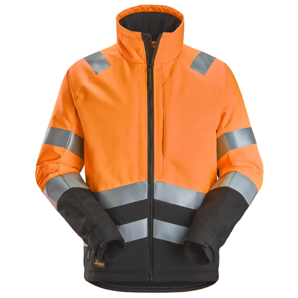 Snickers High-Vis Winter Jacket Class 2/3 1153 - High vis orangeBlack - 5504 / XS