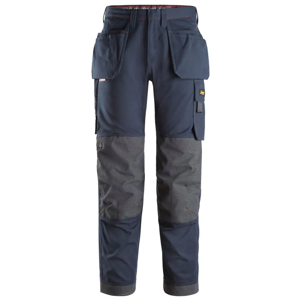 Snickers ProtecWork Work Trousers Holster Pockets 6286 - Navy - 9500 / 44