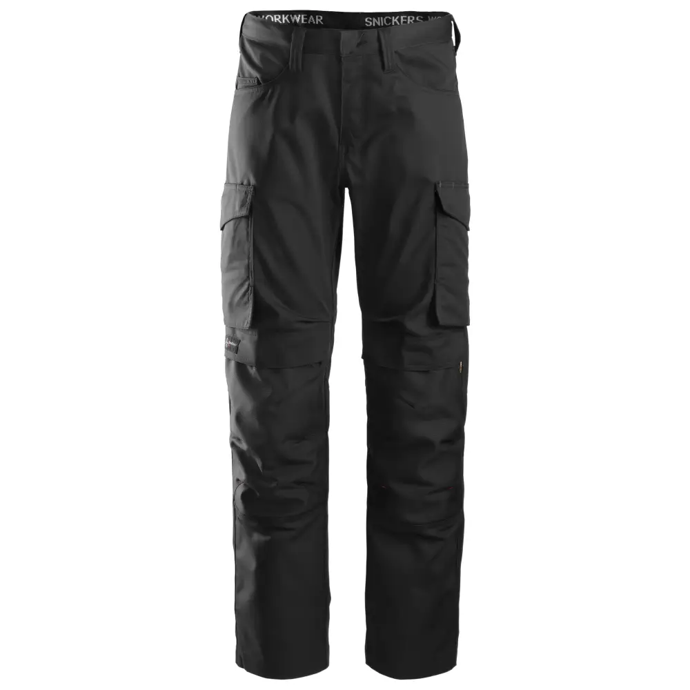 Snickers Service Trousers+ Knee Pockets 6801 - BlackBlack - 0404 / 40