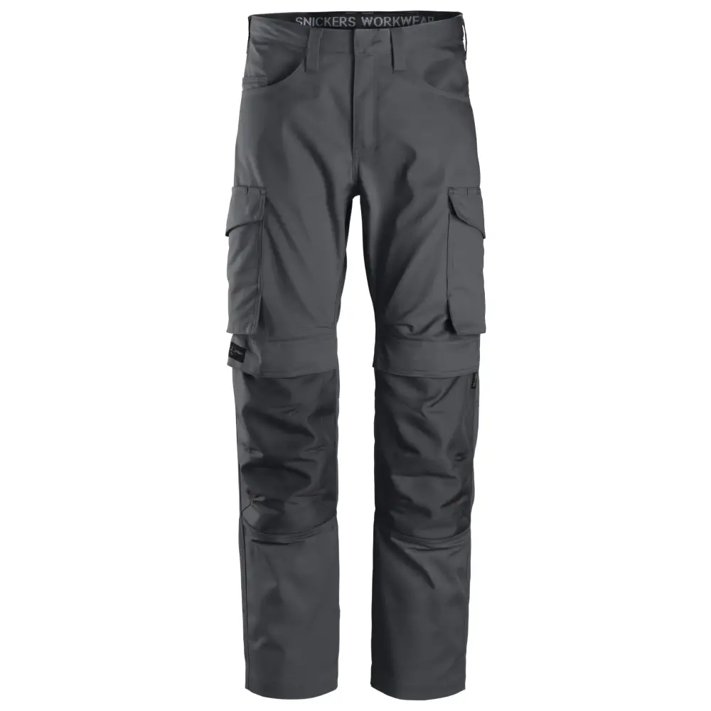 Snickers Service Trousers+ Knee Pockets 6801 - Steel greySteel grey - 5858 / 40