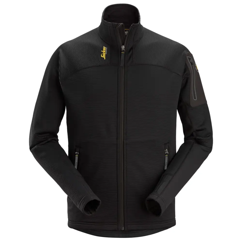 Snickers Thermal Body Mapping Fleece Jacket 9438 - Black - 0400 / 3