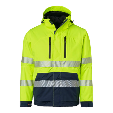 Top Swede 127 Jacket - Fluorescent yellow/navy / XXS