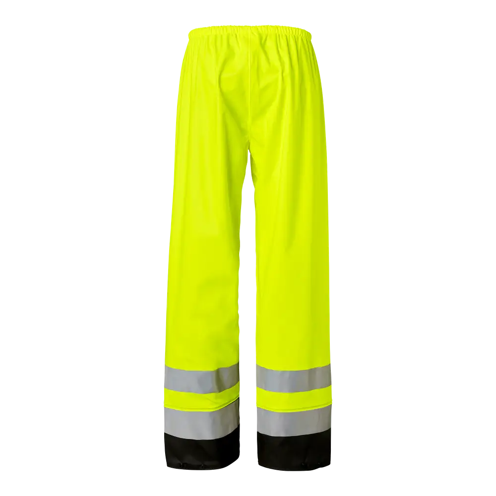 Top Swede 182 Rain Trousers Hi-Vis - Fluorescent yellow/black / XS