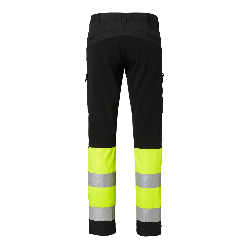 Top Swede 220 Service Trousers - Black/fluorescent yellow / C44