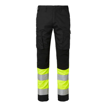 Top Swede 220 Service Trousers - Black/fluorescent yellow / C44