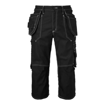 Top Swede 233 Craftsmen 3/4 Trousers - Black / C44