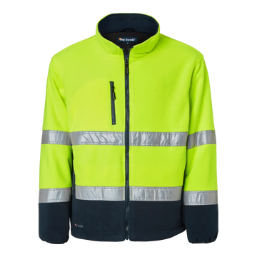 Top Swede 264 Fleece - Fluorescent yellow/navy / XS