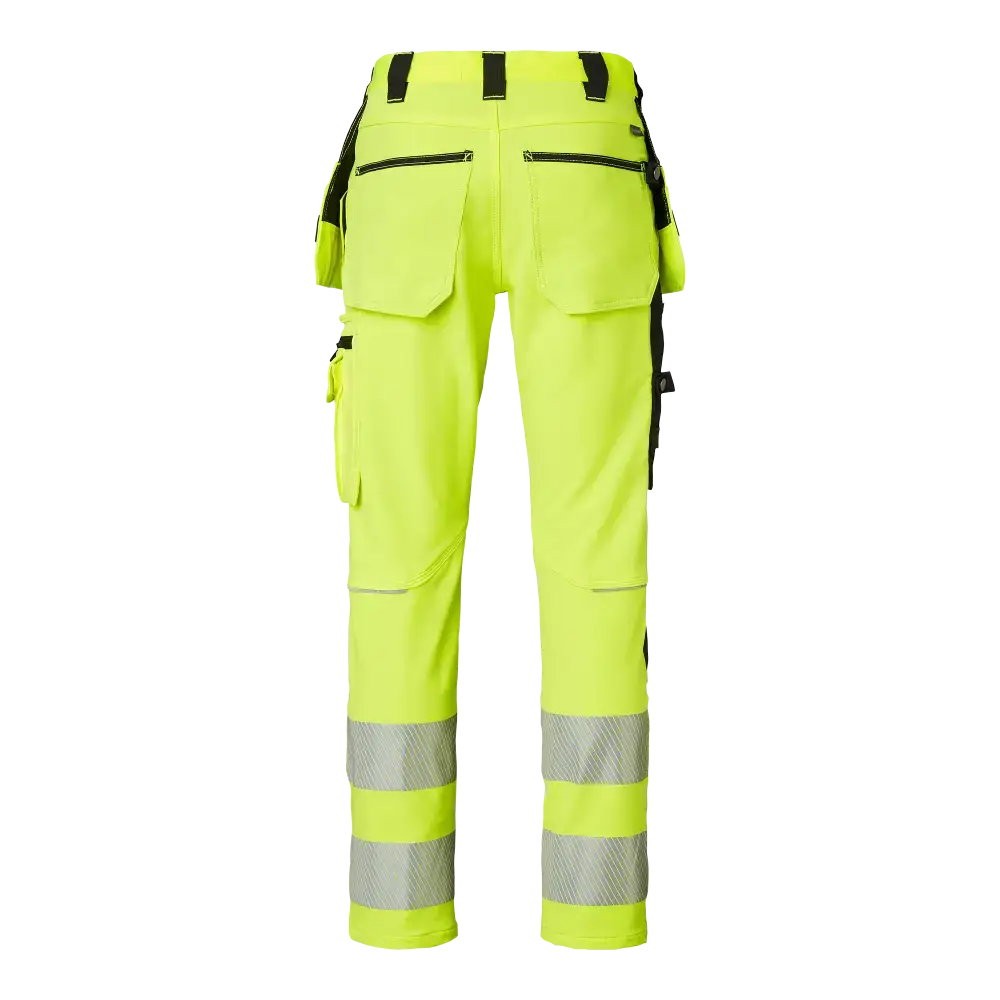 Top Swede 313 Craftsmen Trousers - Fluorescent yellow/black / C44